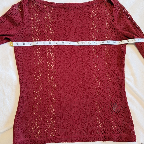 JACOB Crochet Boat Neck Top - Picture 8 of 9